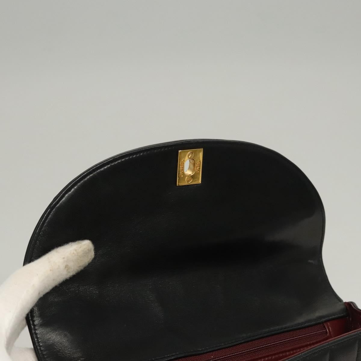 Chanel Vintage CC Flap Shoulder Bag Vertical Quilt Lambskin