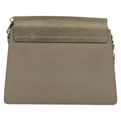 Chloe Faye Shoulder Bag Leather and Suede