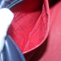 Celine Circle Logo Handbag Leather