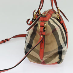 Burberry Bridle House Salisbury Tote Nova Check Canvas
