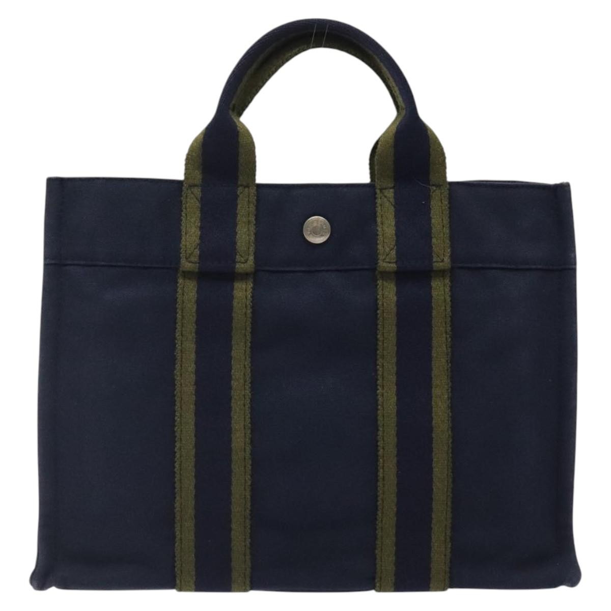 Hermes Fourre Tout Tote Canvas
