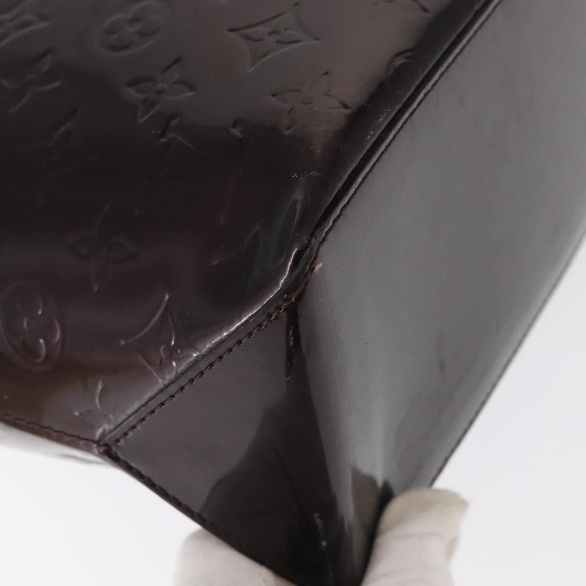 Louis Vuitton Wilshire Handbag Monogram Vernis