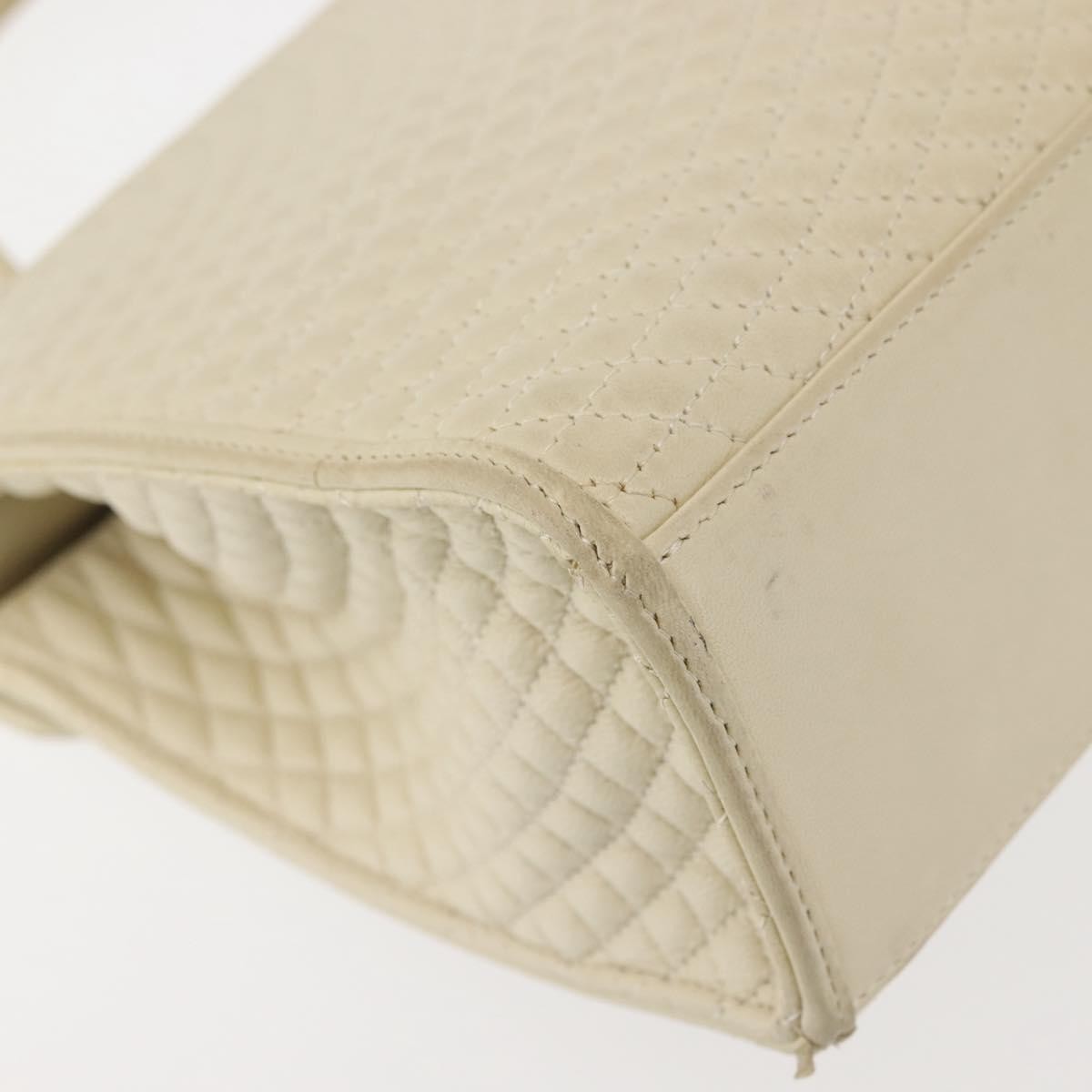 Bally Vintage Handbag Quilted Leather