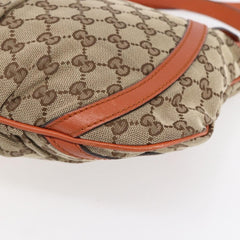 Gucci D Ring Messenger Bag GG Canvas