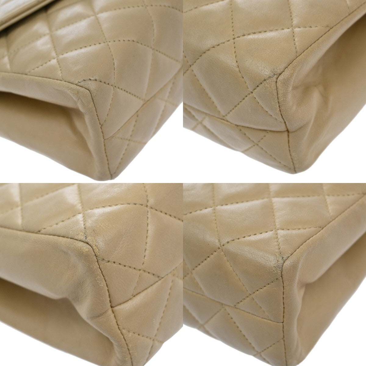 Chanel Vintage Envelope Flap Bag Quilted Lambskin