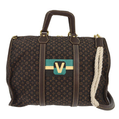 Louis Vuitton Keepall Bag Limited Edition Initiales Mini Lin