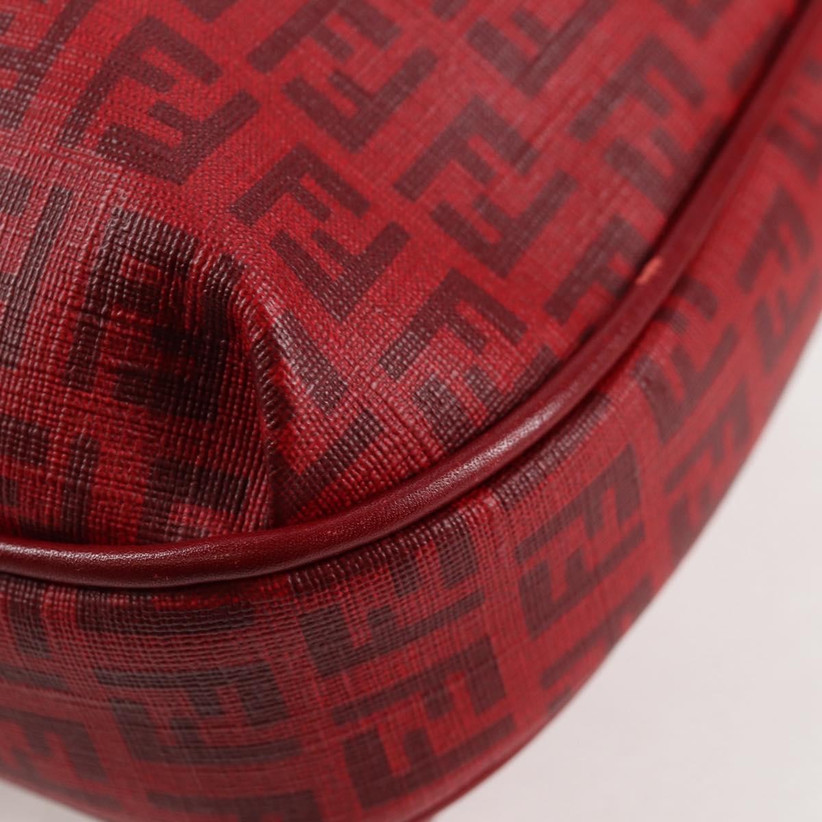 Fendi Front Pocket Messenger Bag Zucchino Coated Canvas