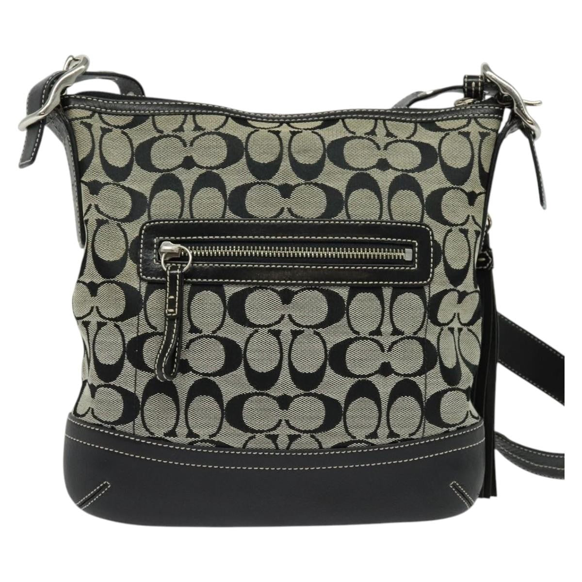 Coach Signature shoulder bag Canvas