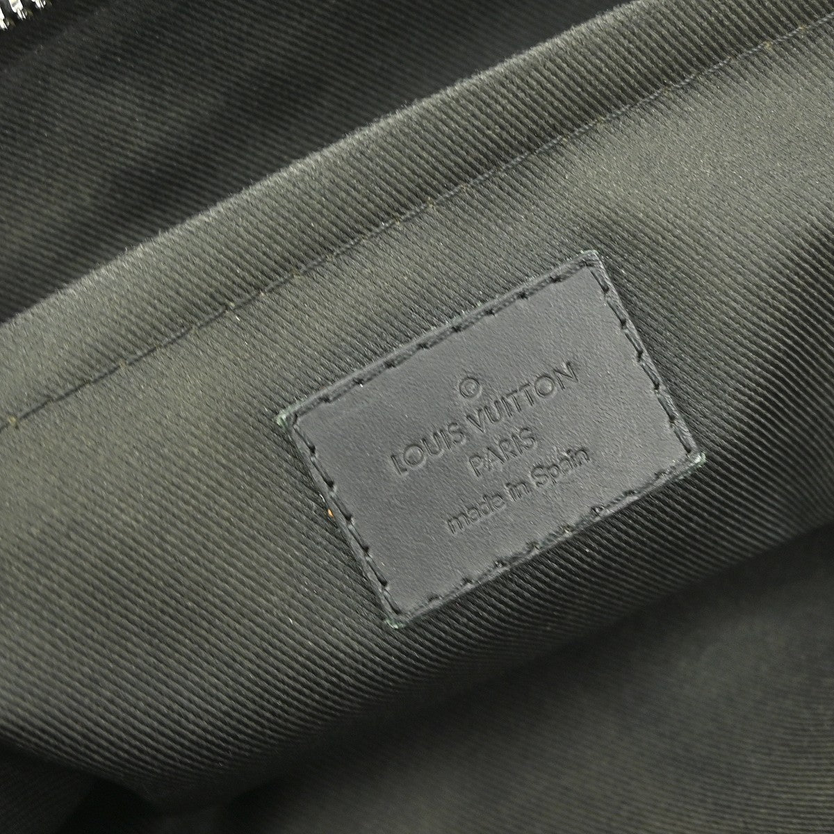 Louis Vuitton Discovery Pochette Monogram Shadow Leather