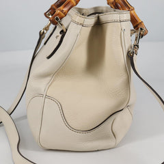 Gucci Diana Bamboo Top Handle Tote Leather