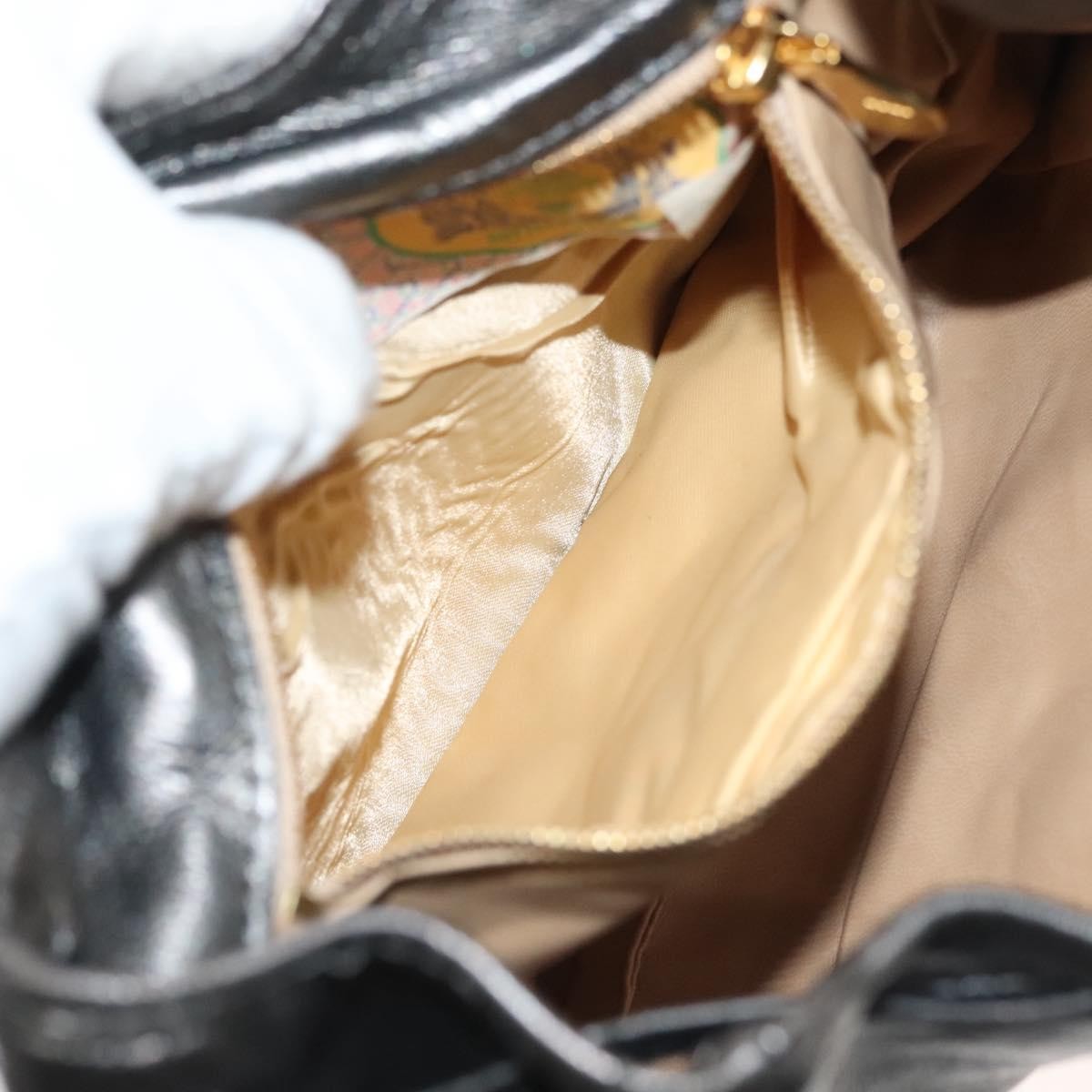 Bottega Veneta Intrecciato Backpack Patent Leather