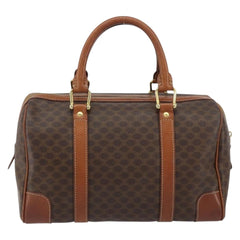 Celine Vintage Macadam Boston bag Canvas