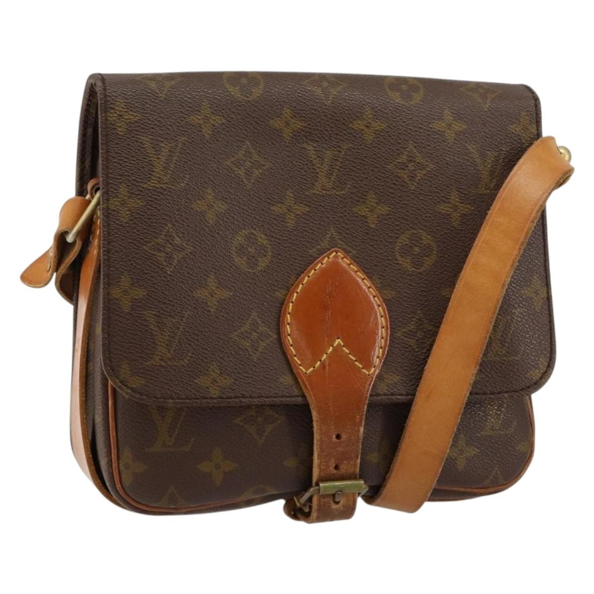 Louis Vuitton Cartouchiere Handbag Monogram Canvas