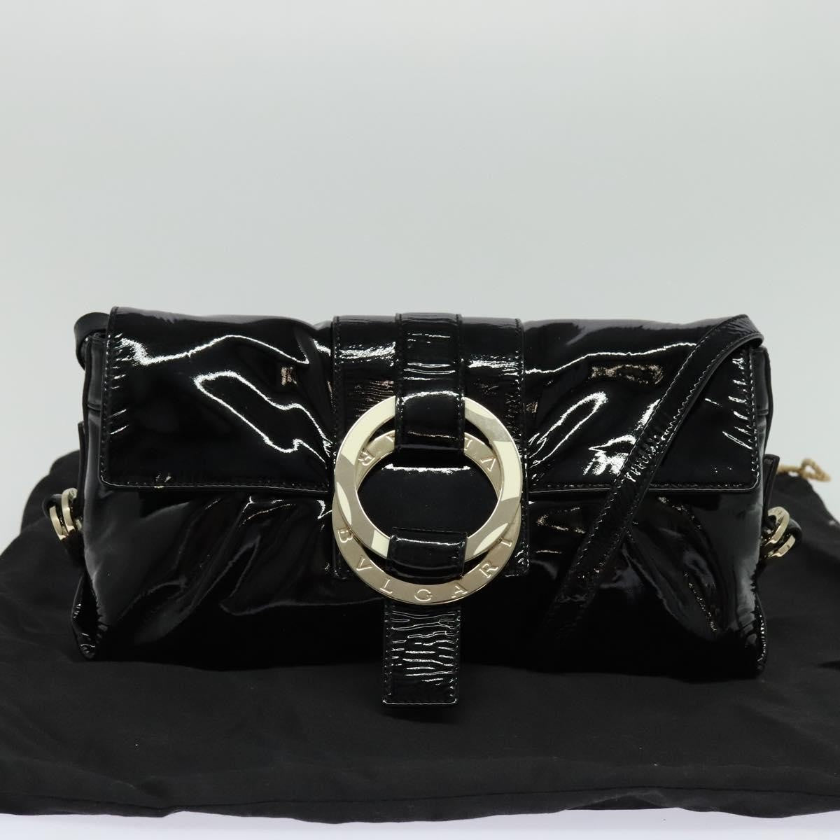 Bvlgari Chandra Flap Shoulder Bag Enamel