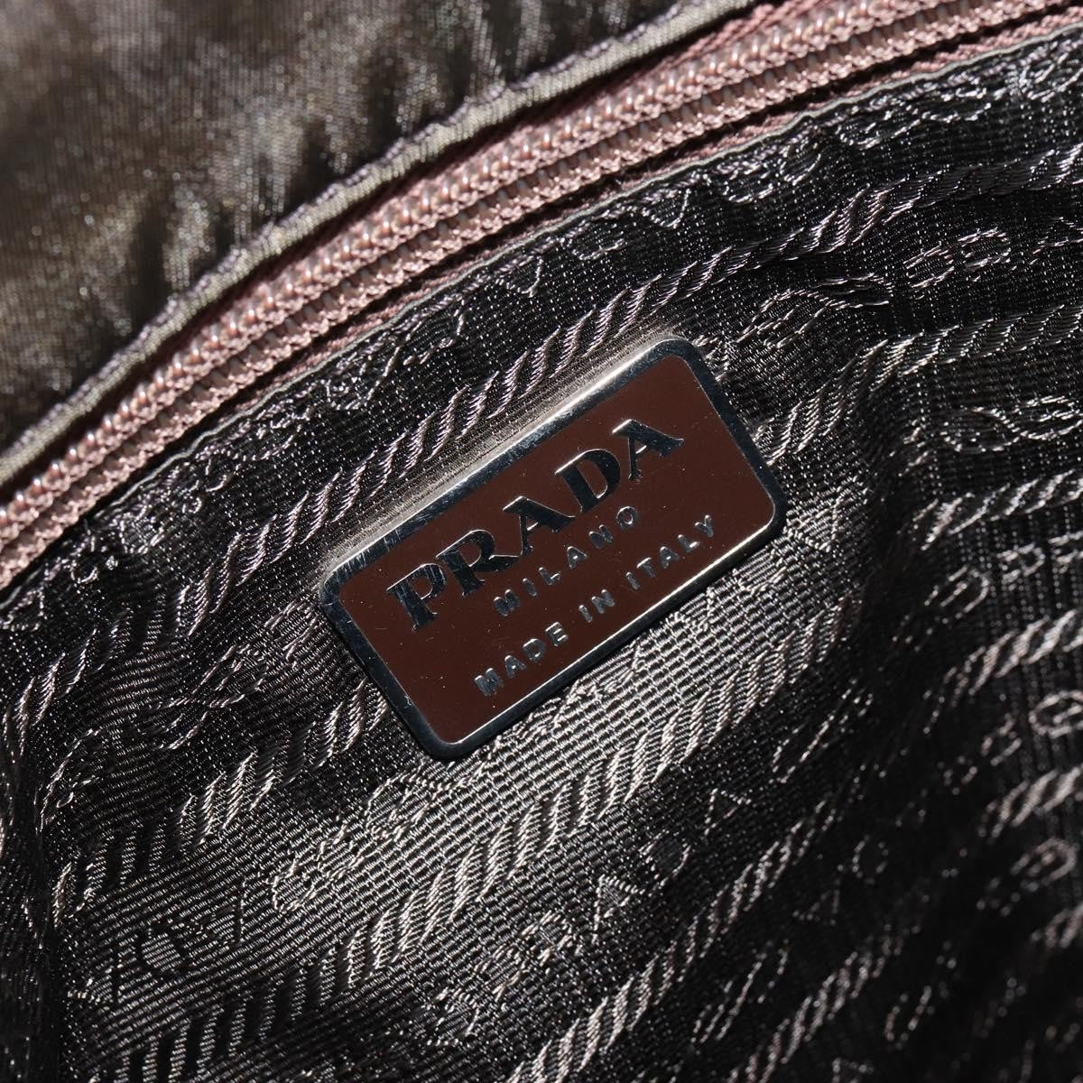 Prada Vintage Zip Tote Tessuto