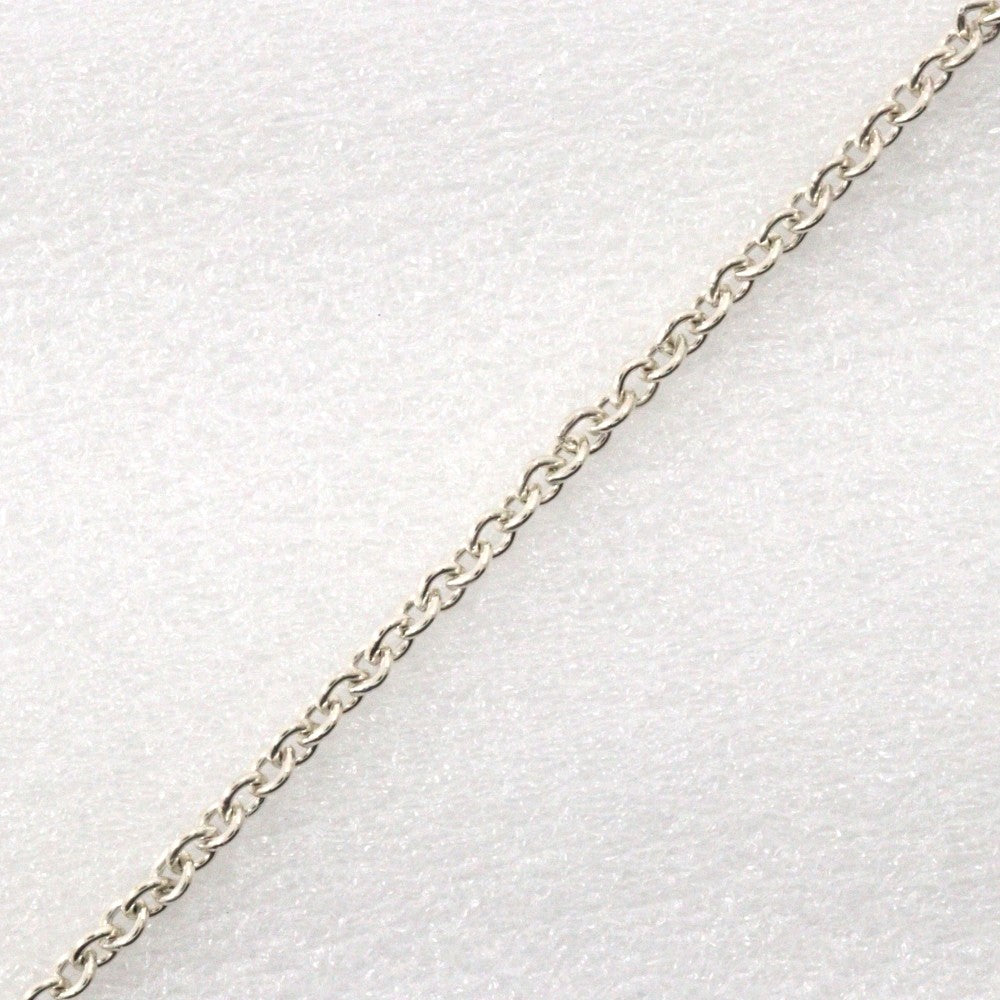 Tiffany & Co. Elsa Peretti Open Heart Pendant Necklace Sterling Silver