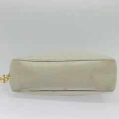 Bally Vintage Chain Shoulder Bag Quilted Leather