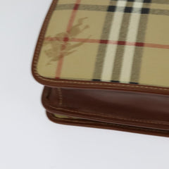 Burberry Nova check Pochette Canvas