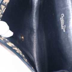 Christian Dior Vintage Trotter Shoulder Bag Canvas