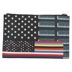 Givenchy Zipped Pouch Printed Leather