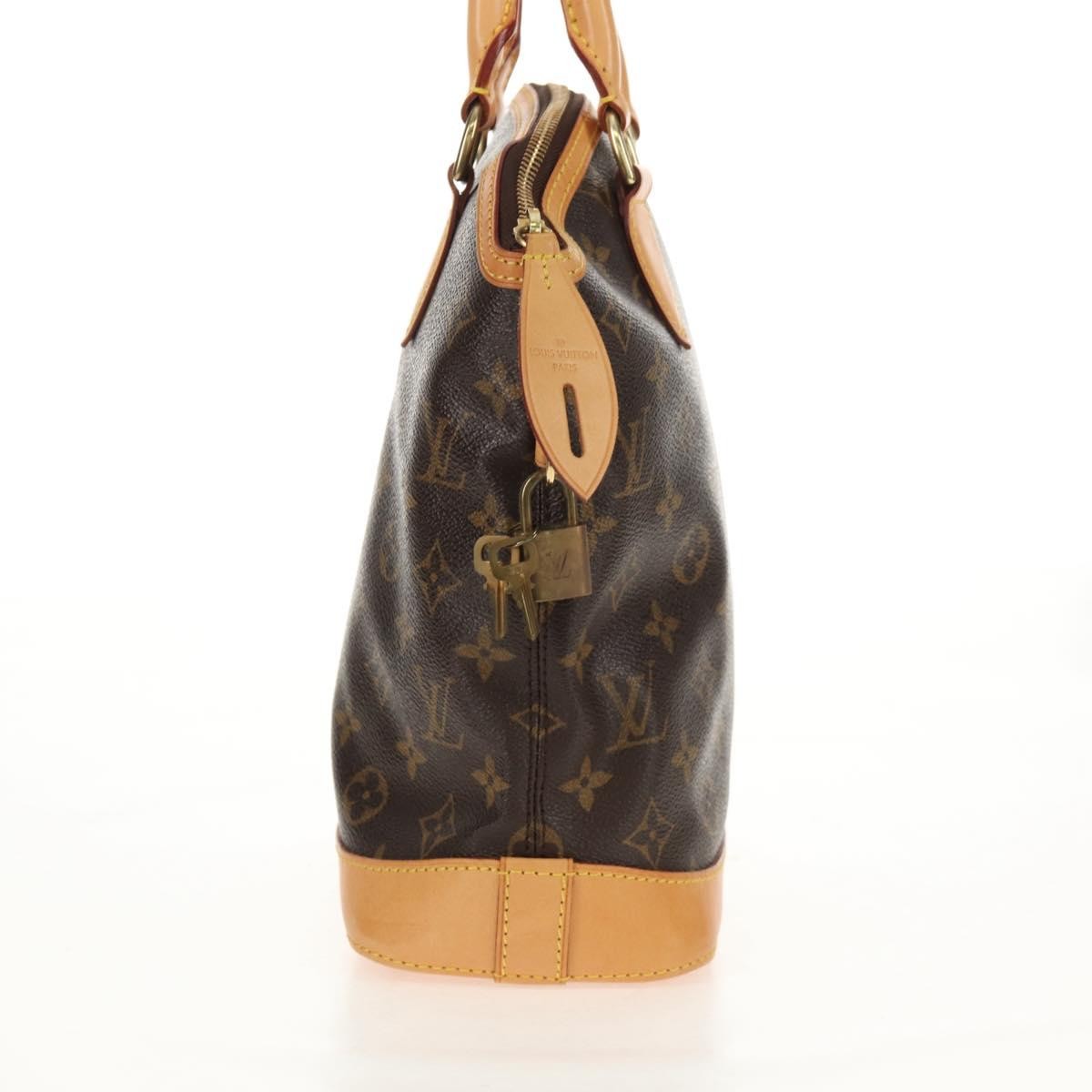 Louis Vuitton Lockit Handbag Monogram Canvas