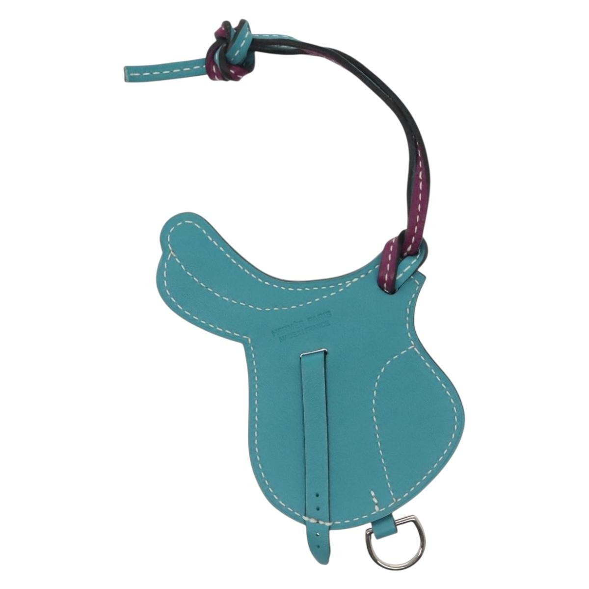 Hermes Paddock Selle Bag Charm Leather