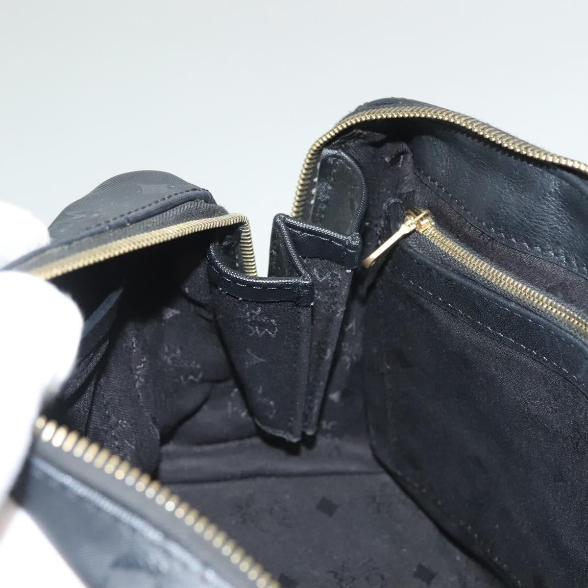 MCM Visetos logogramme Handbag Canvas and Leather