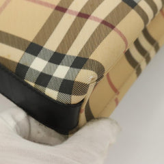 Burberry Shoulder Bag Nova Check Canvas