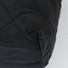 Prada Chain Shoulder Bag Quilted Tessuto