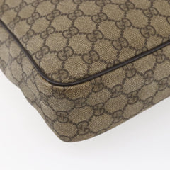 Gucci Front Zip Messenger GG Coated Canvas