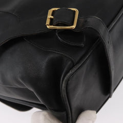 Gucci Vintage Bamboo Backpack Leather