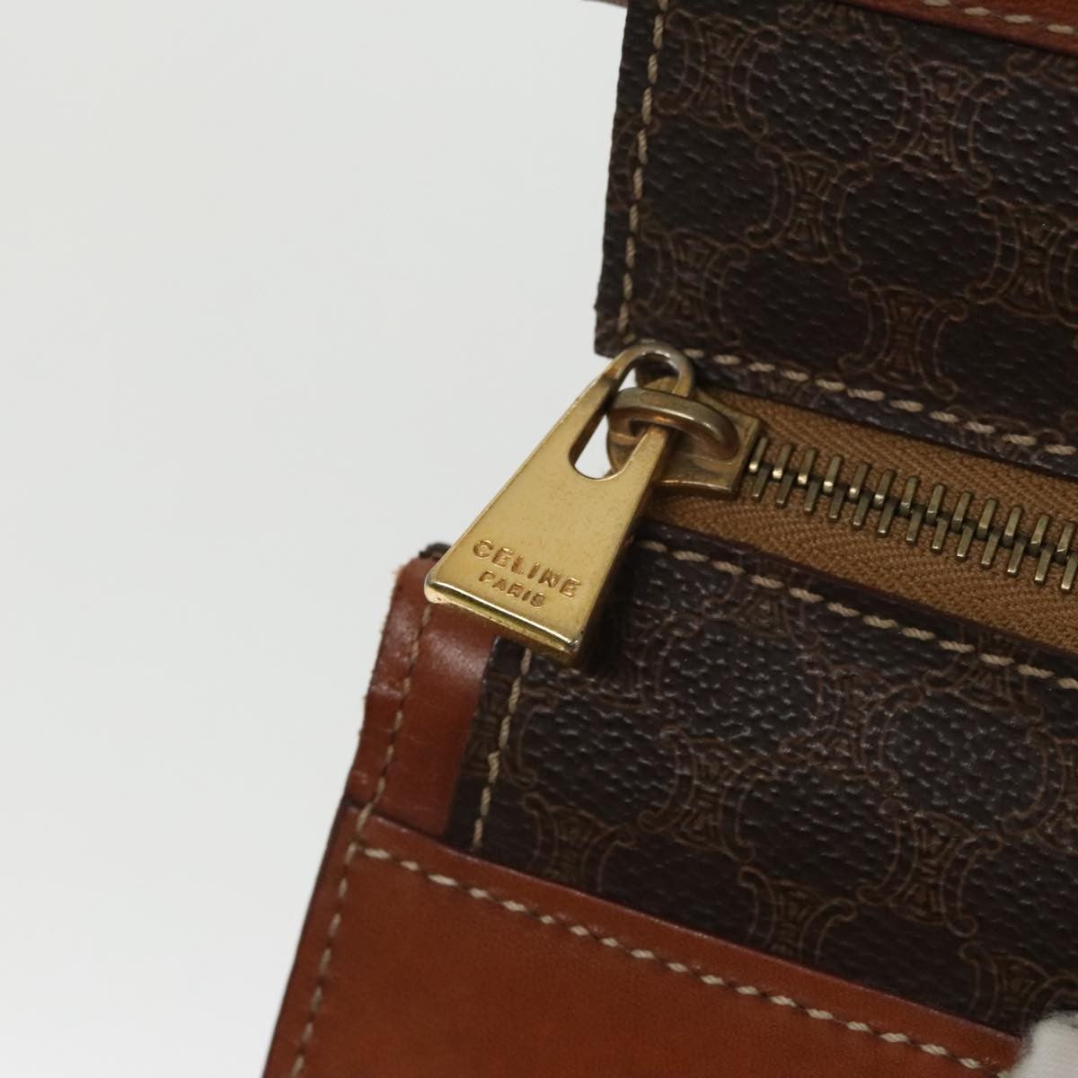 Celine Macadam Handbag Macadam with leather