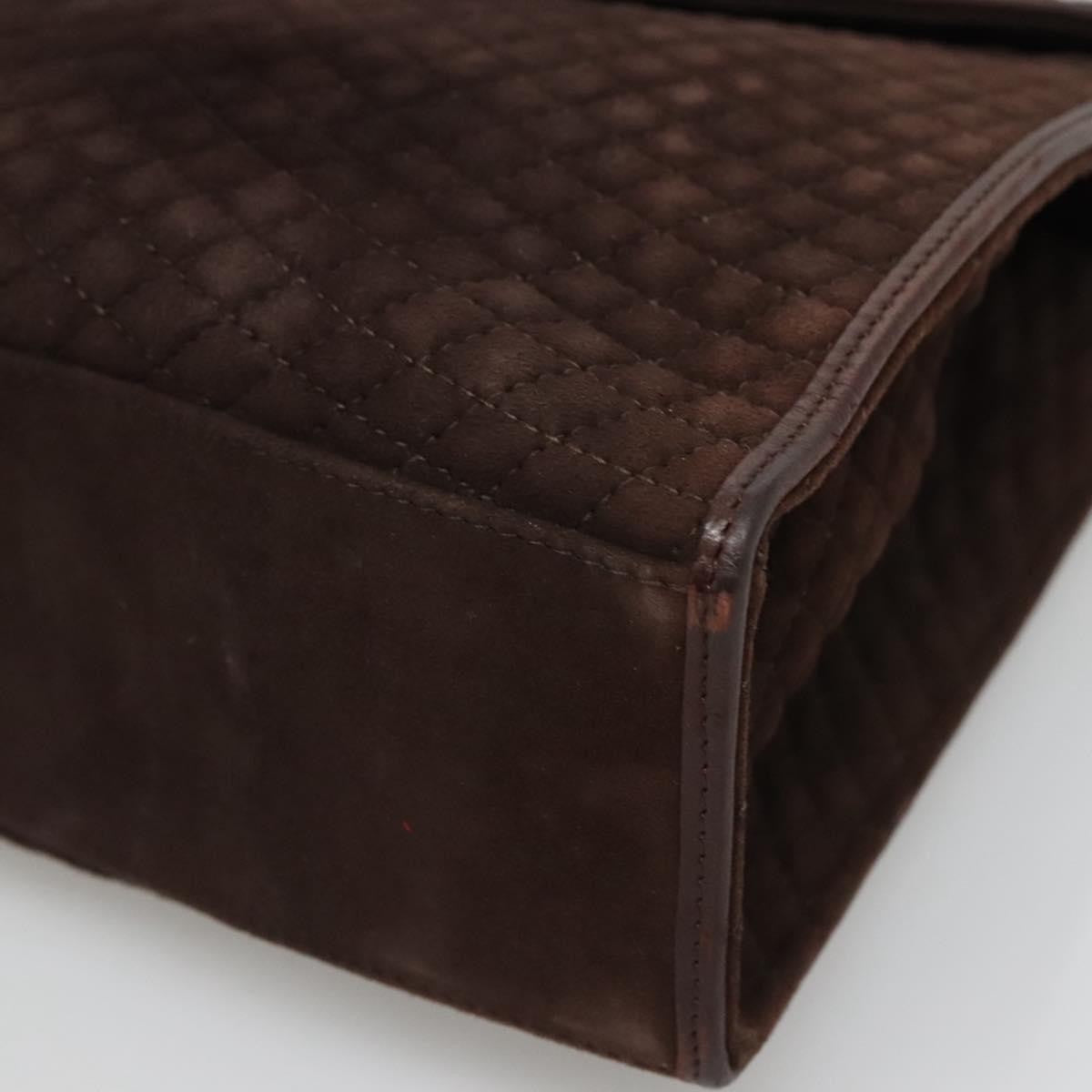 Bally Vintage Handbag Quilted suede