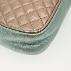 Gucci Trapuntata Camera Shoulder Bag Quilted Laminated Leather