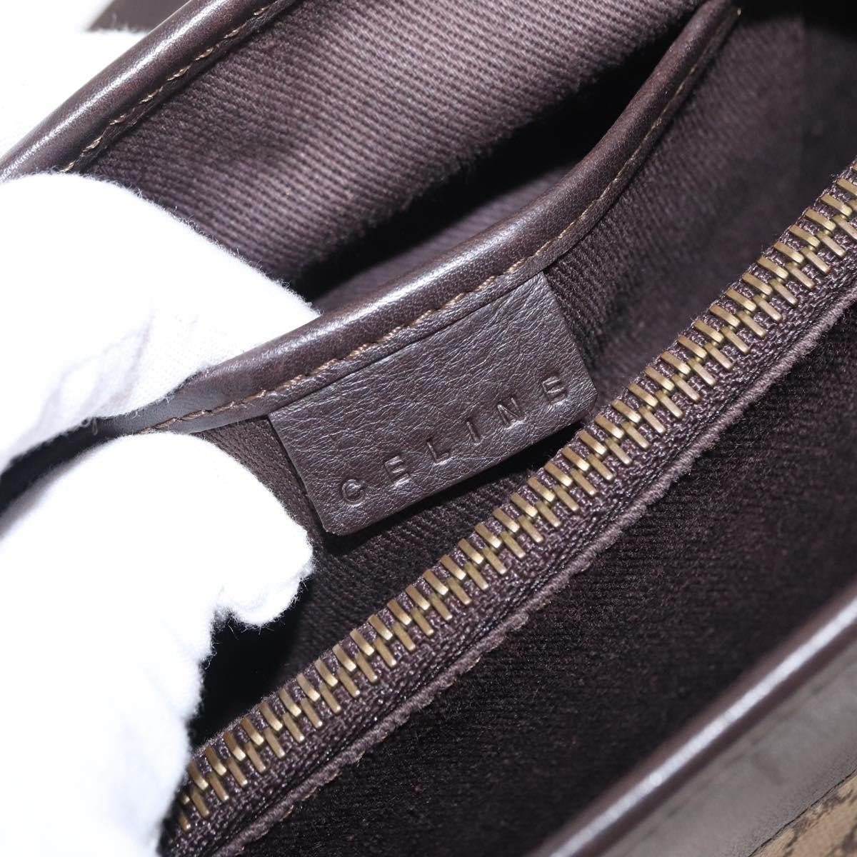 Celine Vintage Macadam Handbag Canvas