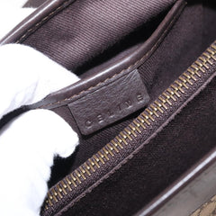 Celine Vintage Macadam Handbag Canvas