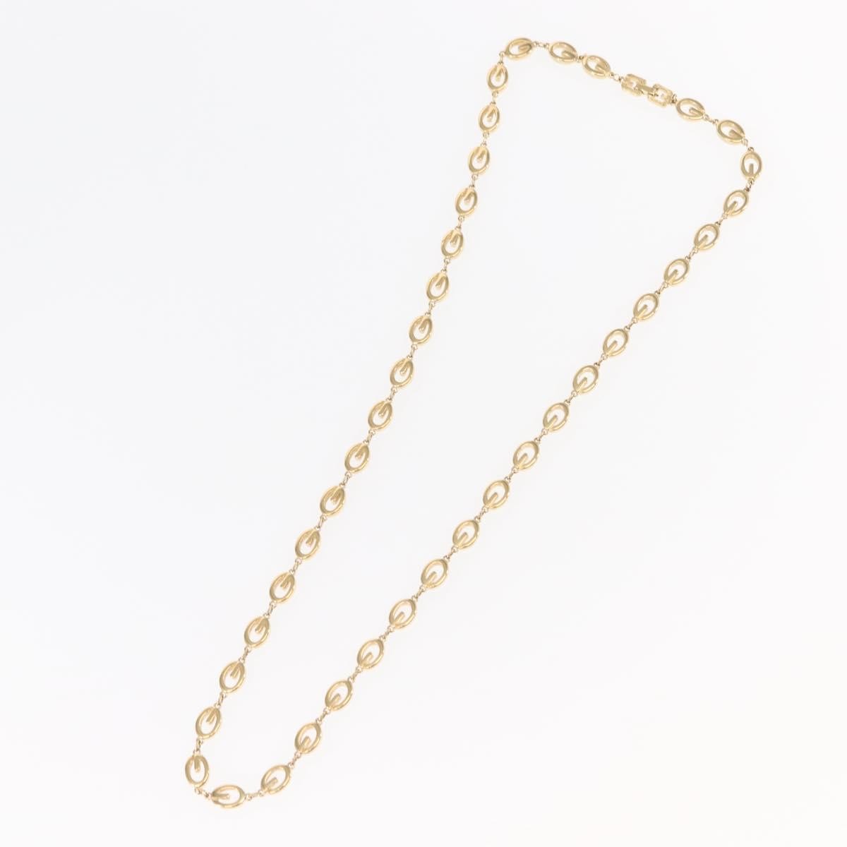 Givenchy Rounded G Link Choker Necklace Metal