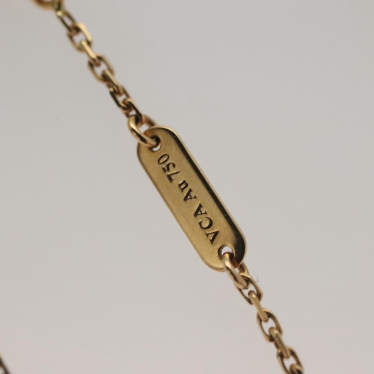 Van Cleef & Arpels Vintage Alhambra Pendant Necklace 18K Yellow Gold and Malachite