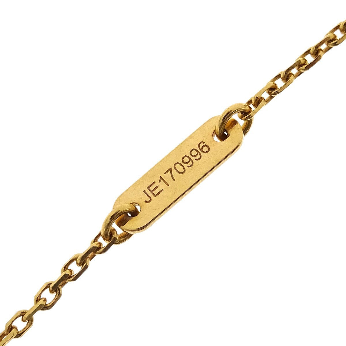 Van Cleef & Arpels Magic Alhambra Pendant Long Necklace 18K Yellow Gold and Carnelian