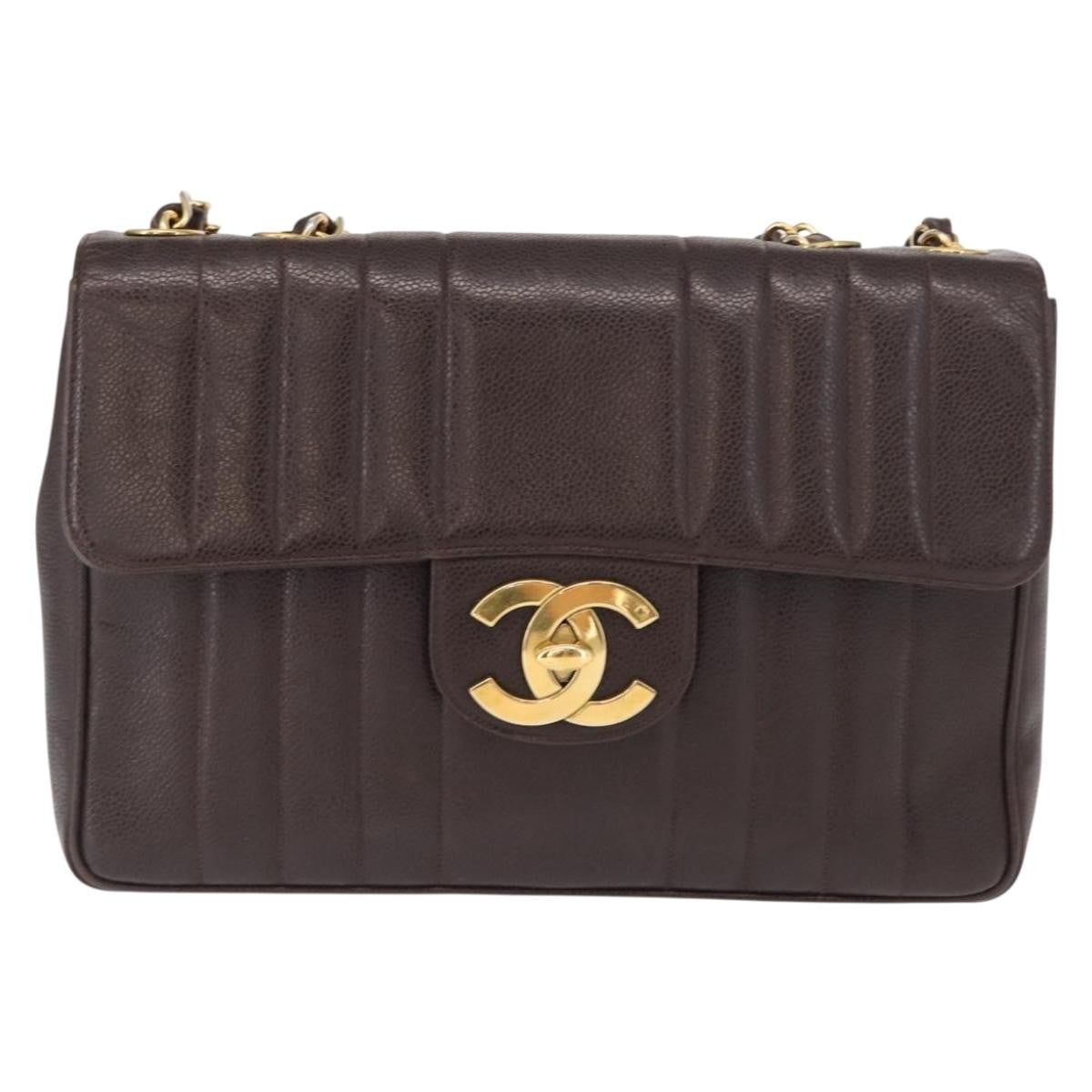 Chanel Vintage Classic Single Flap Bag Vertical Quilt Lambskin