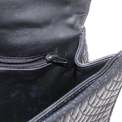 Bally Vintage Chain Shoulder Bag Quilted Leather