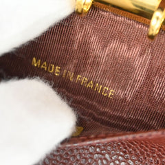 Chanel CC Bifold Wallet Quilted Caviar