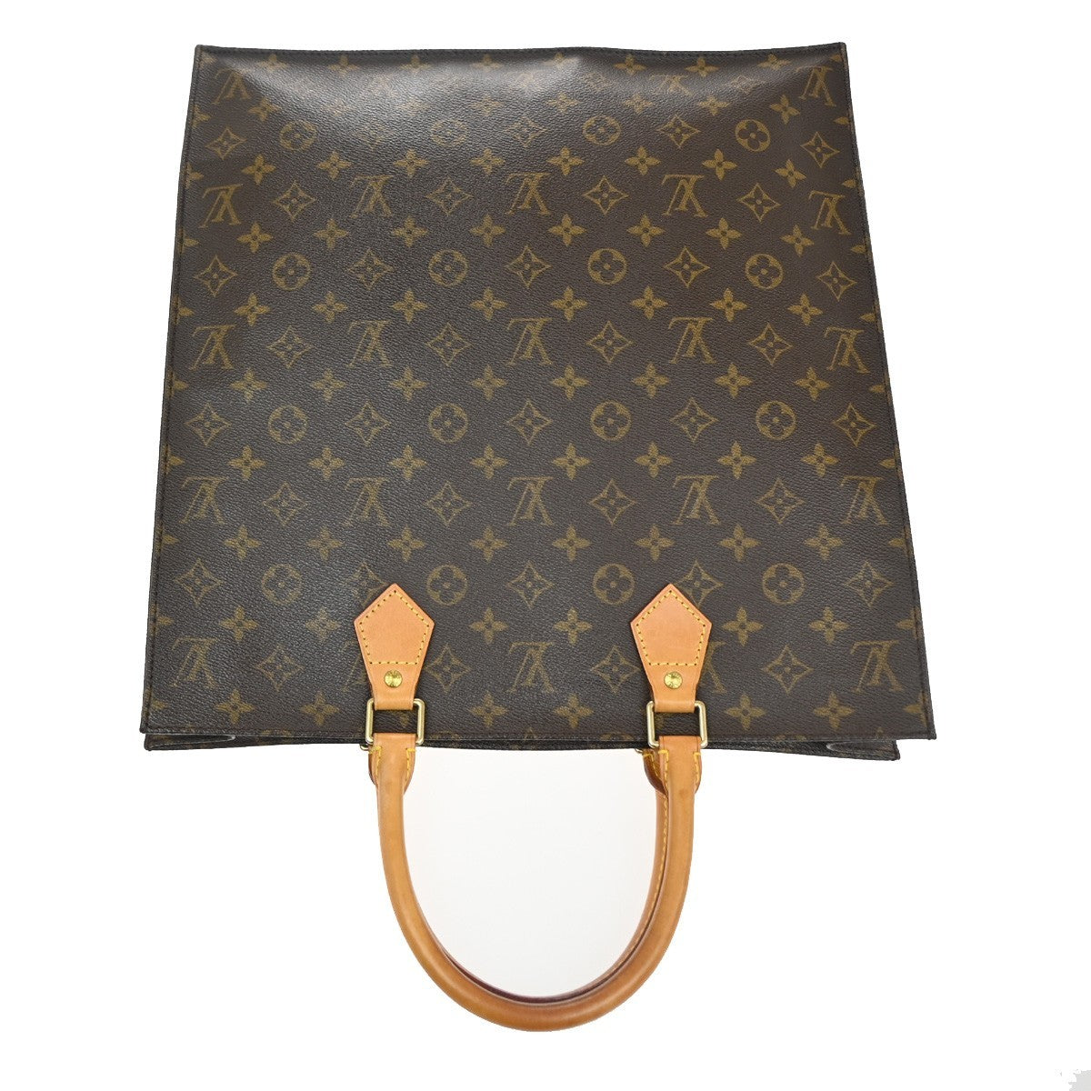 Louis Vuitton Sac Plat Bag Monogram Canvas