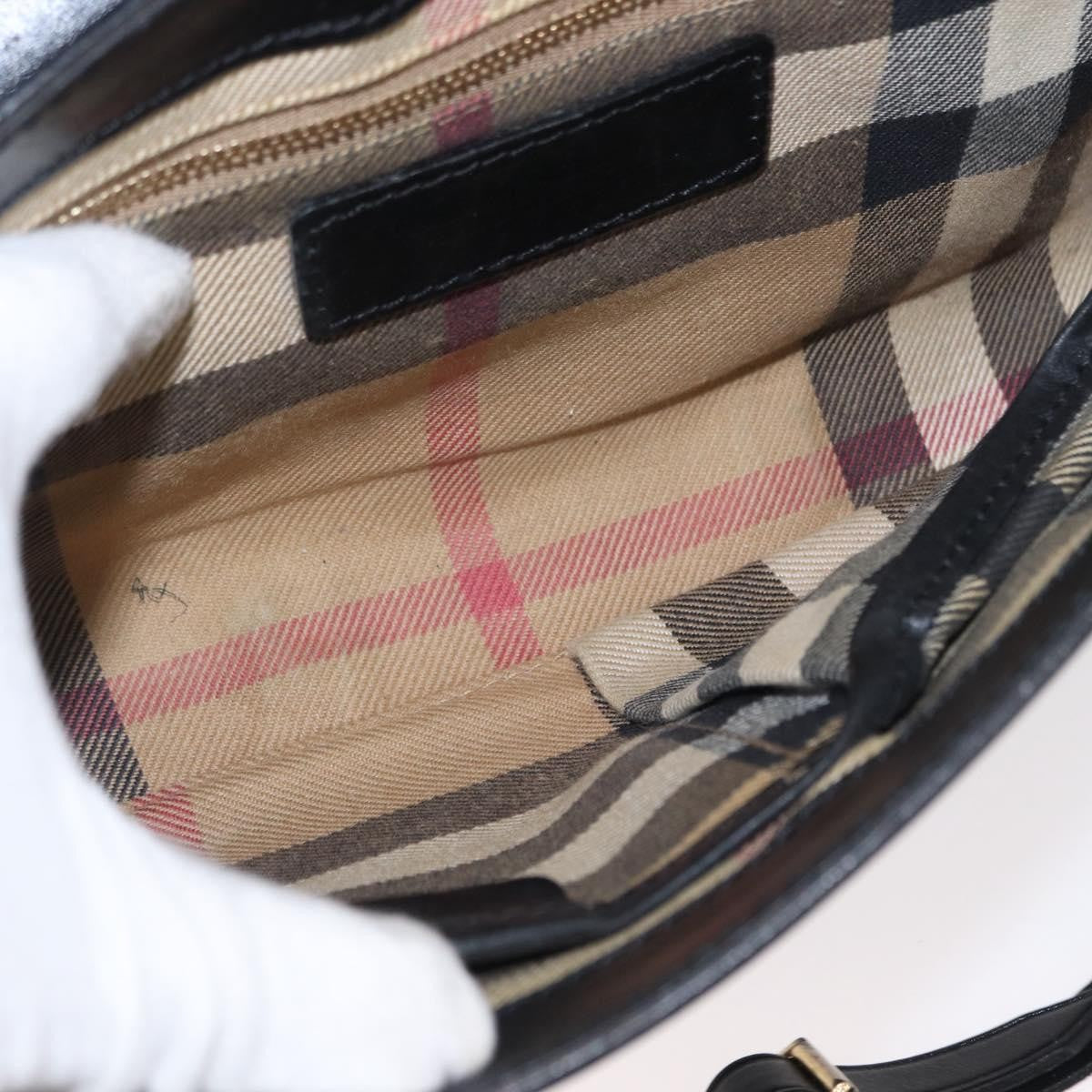 Burberry Bridle Abbott Crossbody Bag Leather