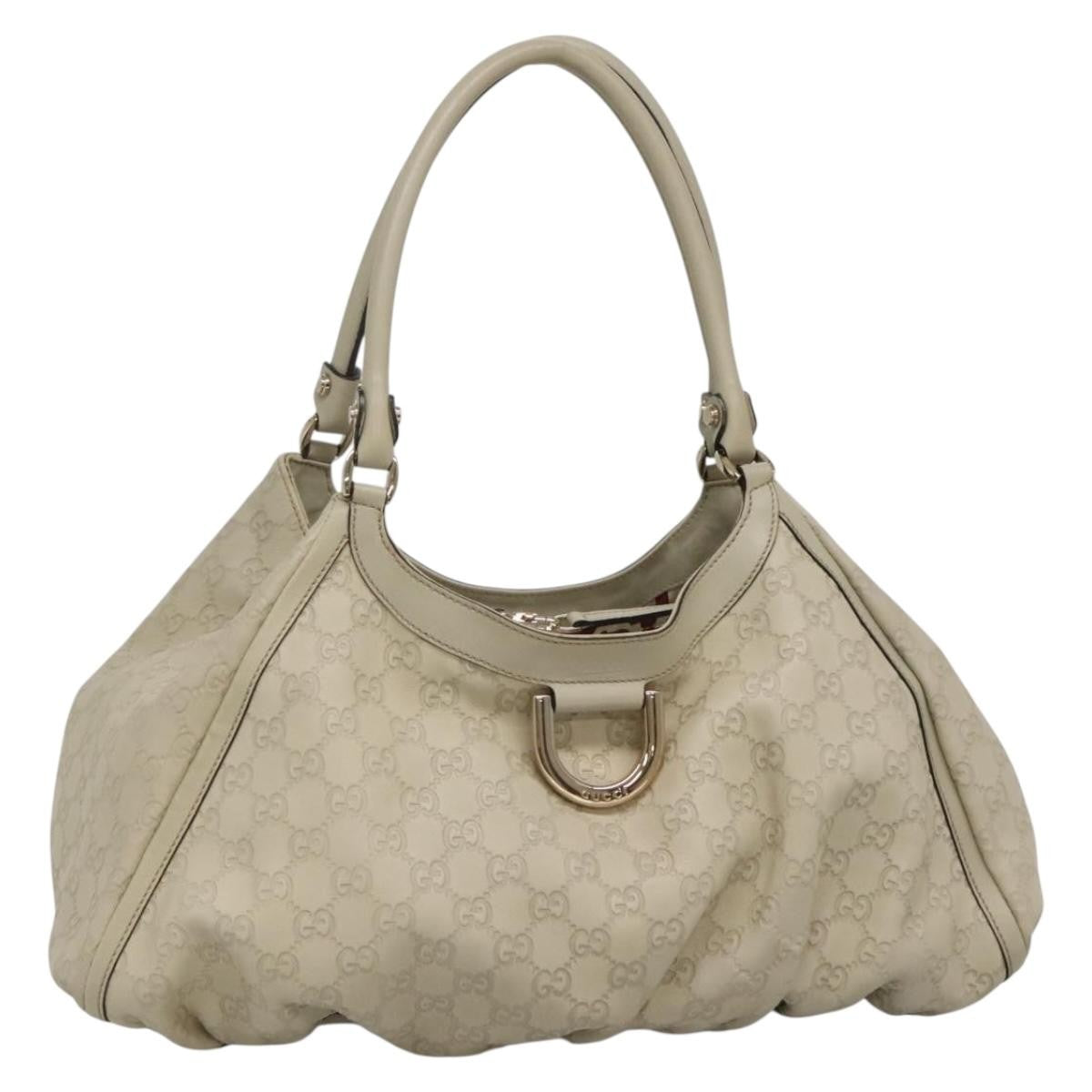 Gucci D-Ring Tote Guccissima Leather