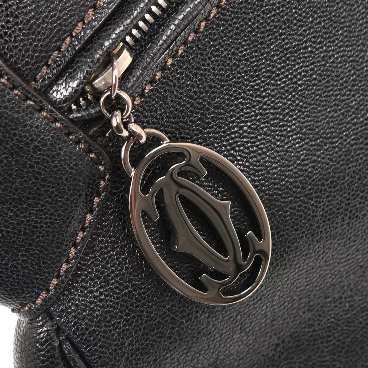 cartier Marcello Handbag Leather