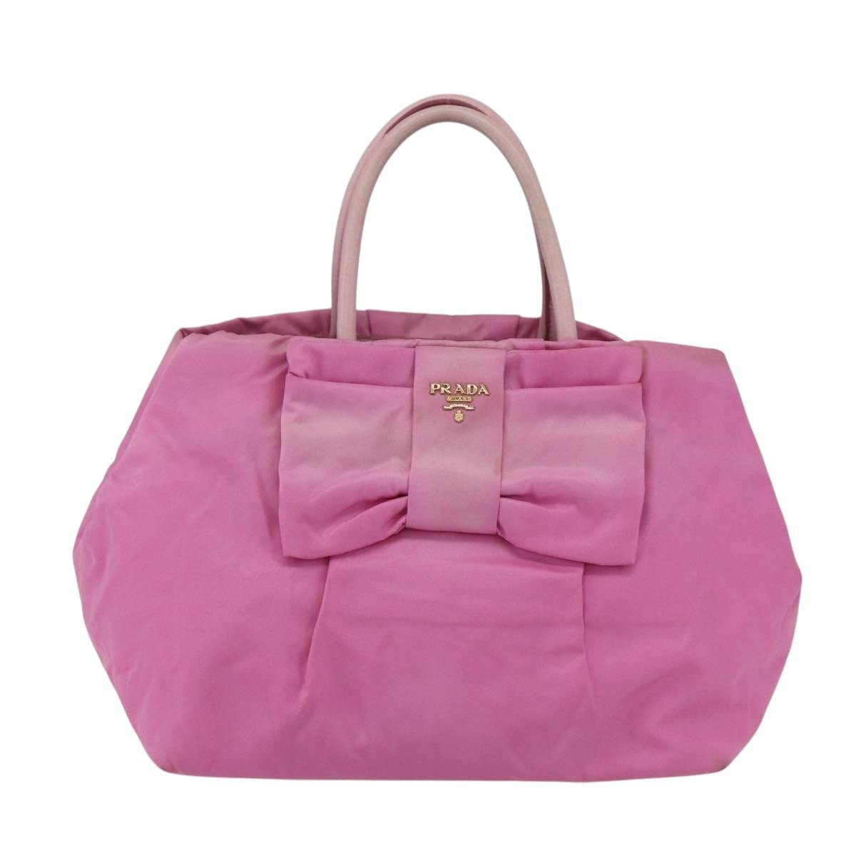 Prada Bow Tote Tessuto with Leather