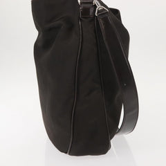 Gucci Vintage Bamboo Shoulder Bag Nylon