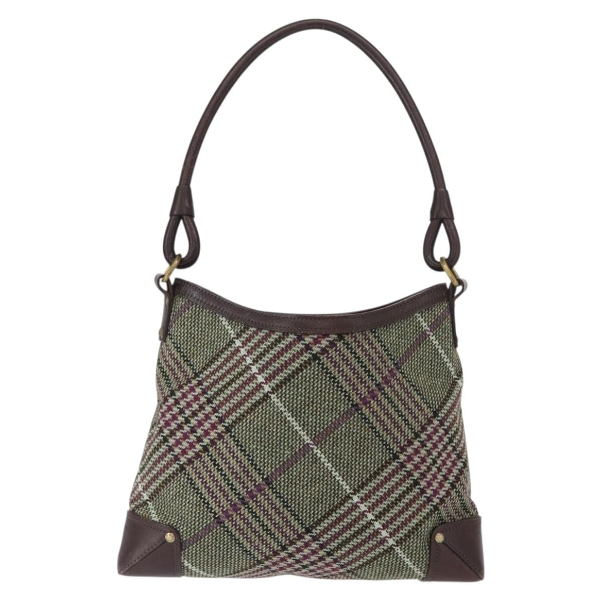 Burberry Nova check Shoulder bag Wool