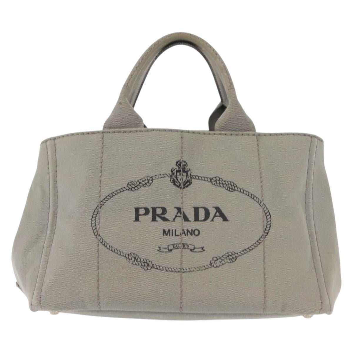 Prada Canapa Tote Canvas